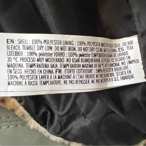 π NWT Leopard FOREVER 21 Gorgeous SOFT Fluffy FAUX FUR Baddie COAT Jacket 3X - Picture 15 of 16